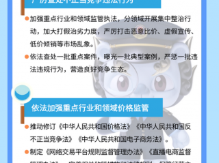 市场监管总局十项措施，整治“内卷式”竞争