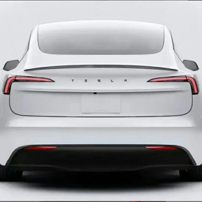 新款特斯拉Model S/X后尾标换成了五个字母TESLA