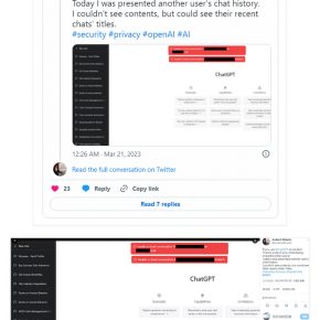 ChatGPT出现BUG 意外泄露了用户聊天记录